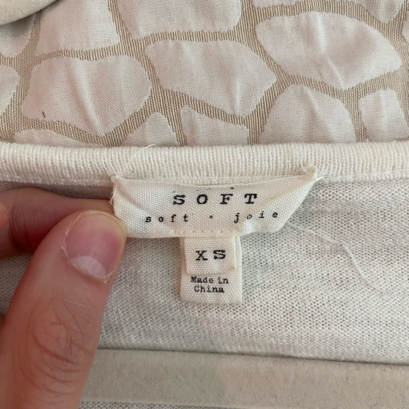 Joie striped dress navy XS - Picture 4 of 4